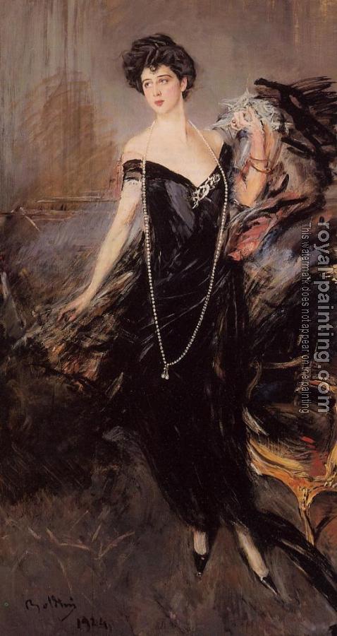 Giovanni Boldini : Portrait of Donna Franca Florio